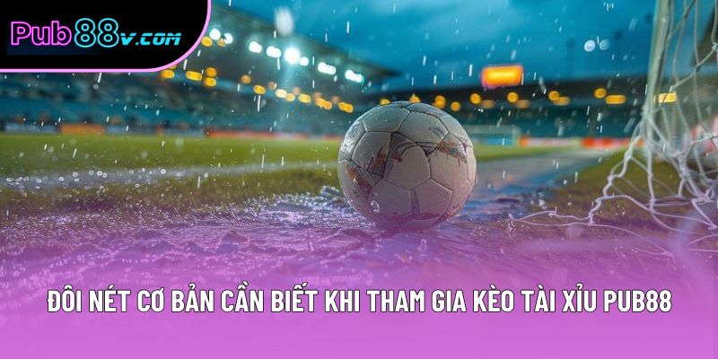 Đôi nét cơ bản cần biết khi tham gia kèo tài xỉu Pub88